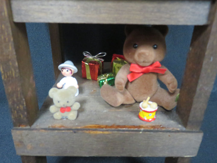 Danbury Mint Santa at Workbench