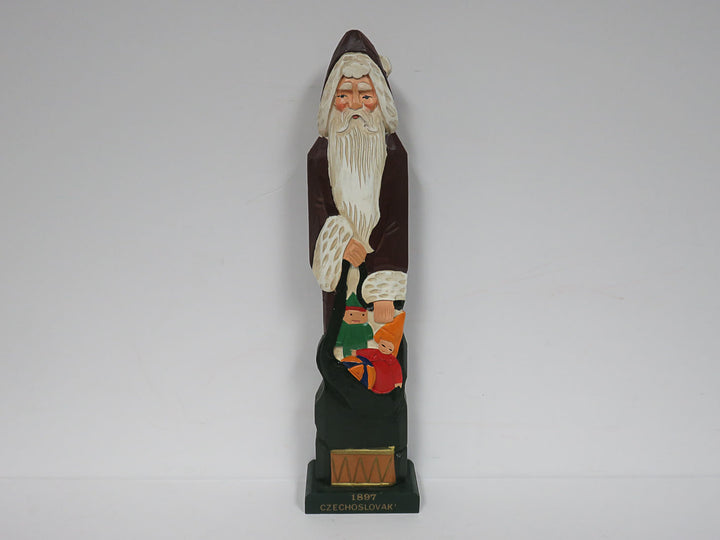 Mercuries Folk Art Santa