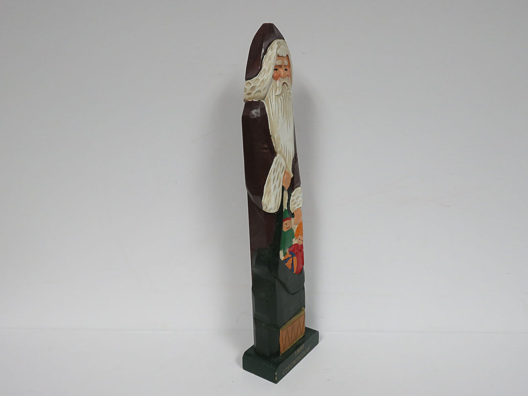 Mercuries Folk Art Santa