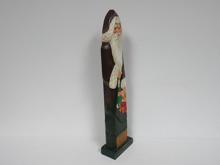 Mercuries Folk Art Santa