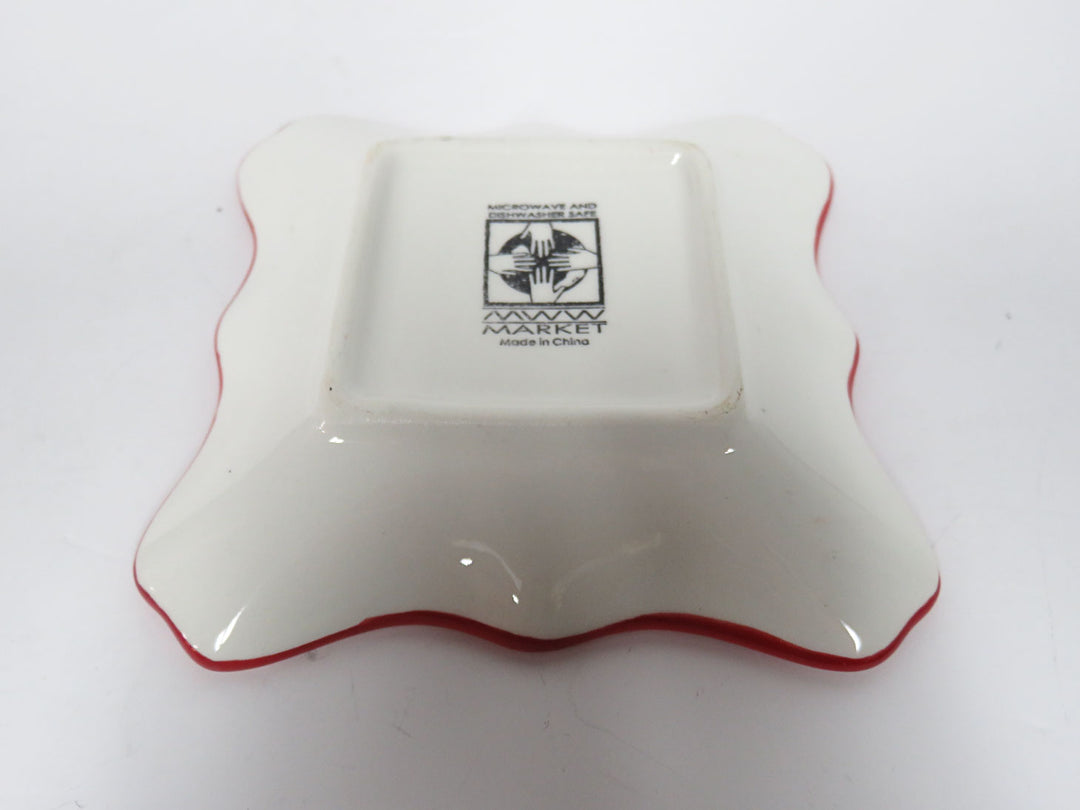 Market Christmas Mini Plates