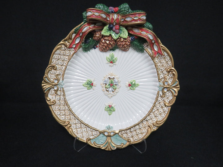 Fitz & Floyd "Florentine Christmas" Plate