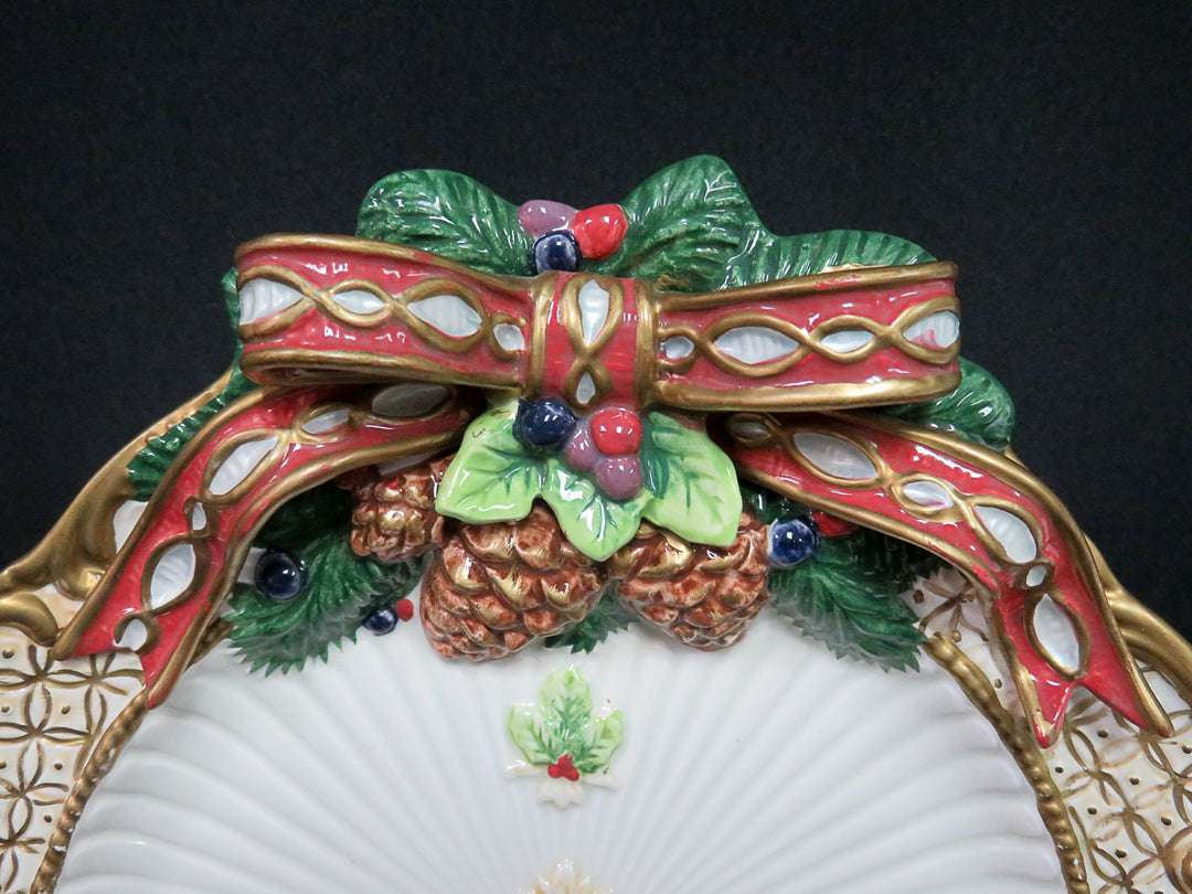Fitz & Floyd "Florentine Christmas" Plate