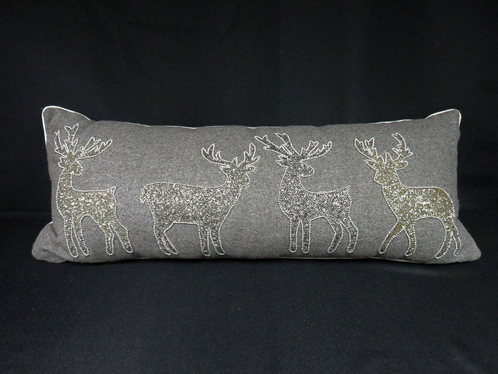 Arctic Holiday Lumbar Pillow