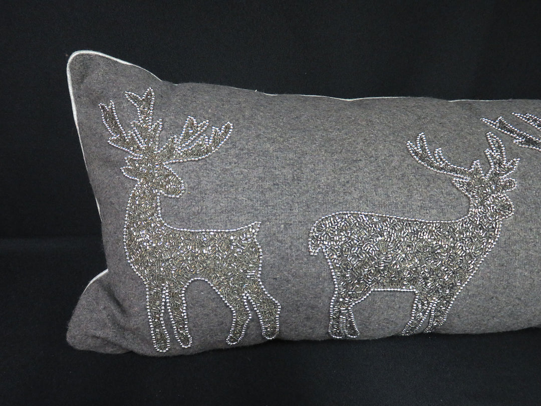 Arctic Holiday Lumbar Pillow