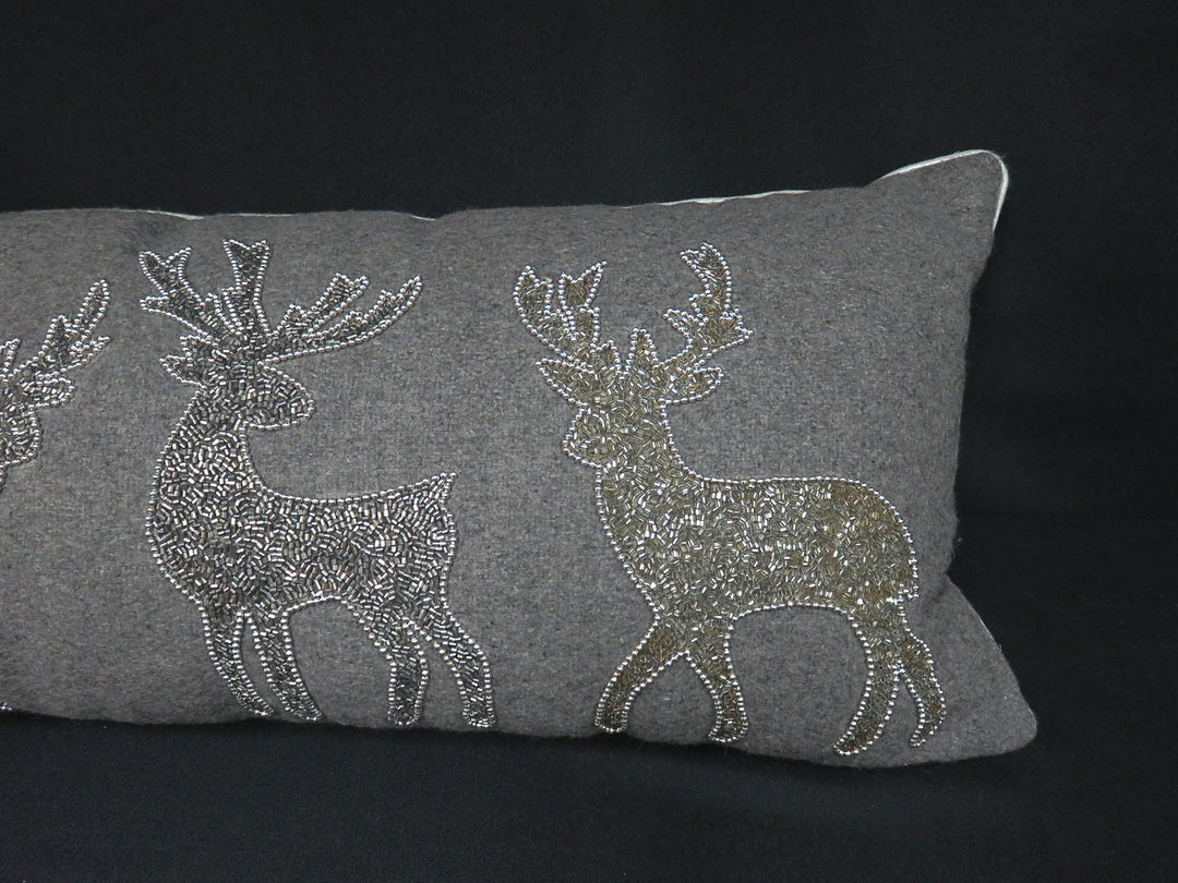 Arctic Holiday Lumbar Pillow