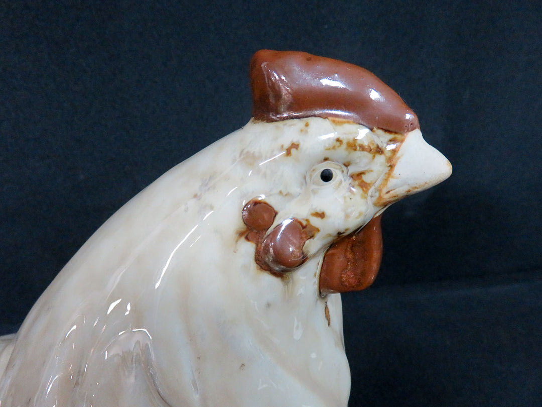 Ceramic Hen Figurine
