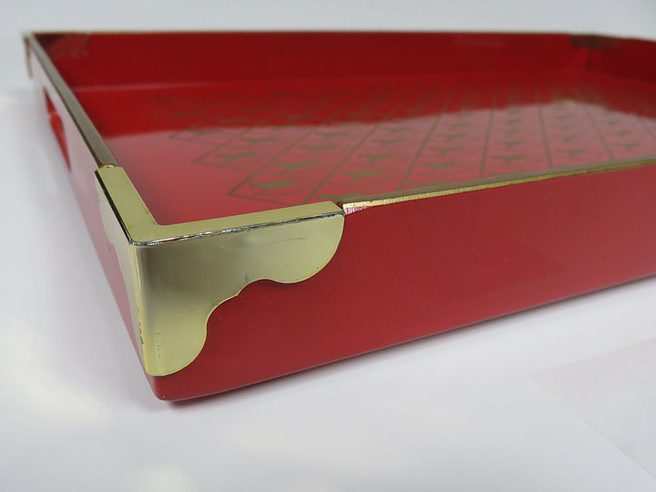Vintage Otagiri Christmas Tray