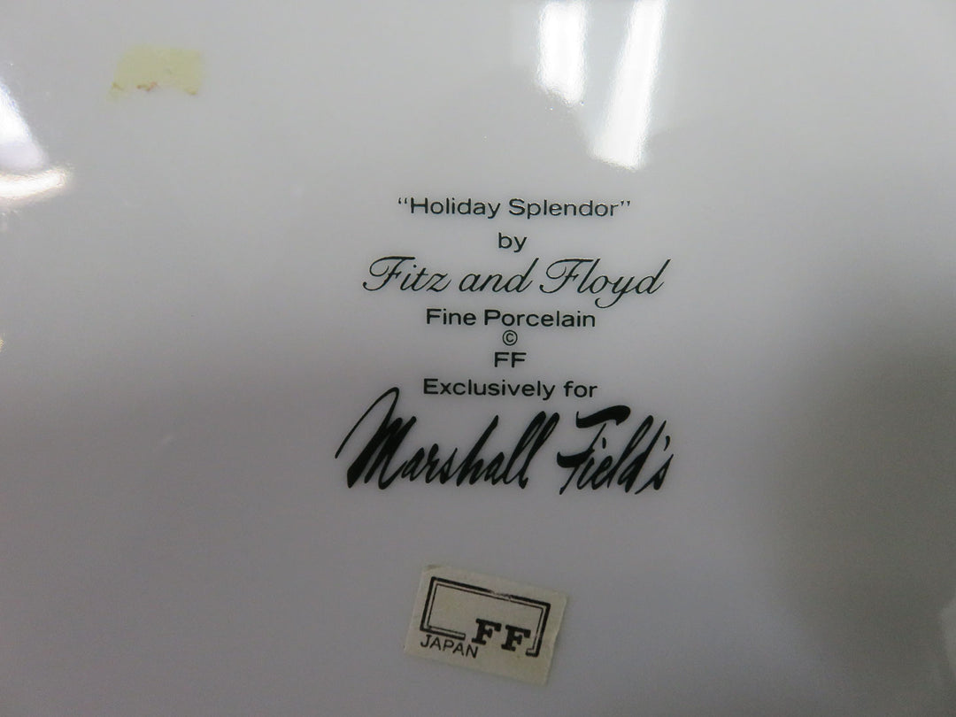 Fitz & Floyd "Holiday Splendor" Dinner Plates