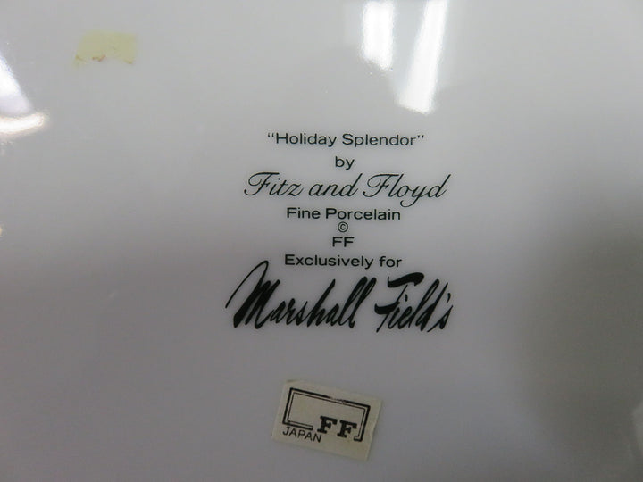 Fitz & Floyd "Holiday Splendor" Dinner Plates