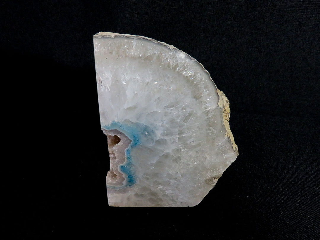 Geode and Quartz Figurine