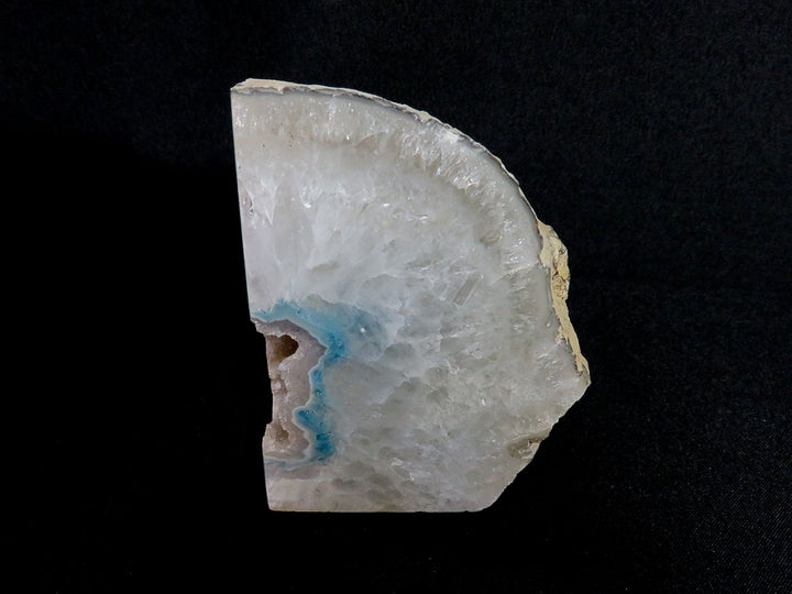 Geode and Quartz Figurine