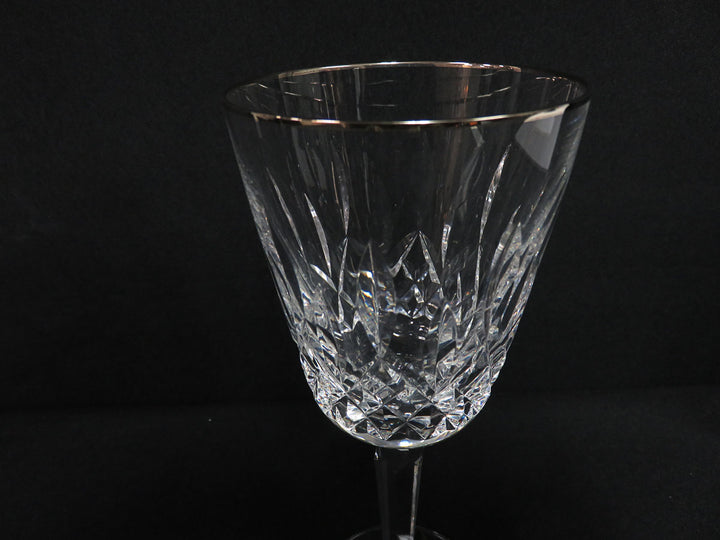 Waterford Platinum Rimmed Goblet