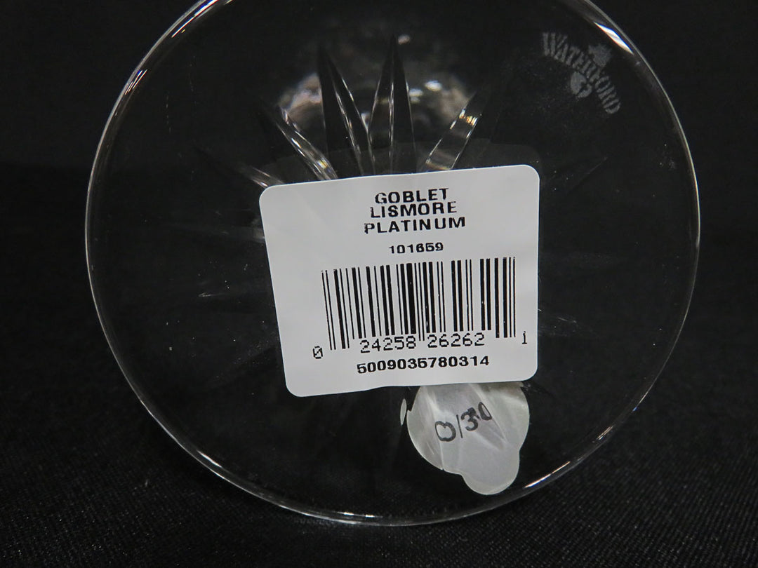 Waterford Platinum Rimmed Goblet