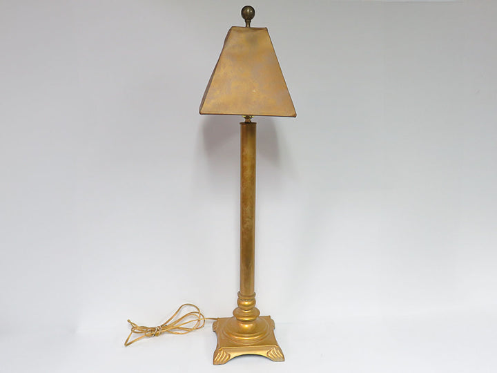 Gold Candlestick Buffet Lamp