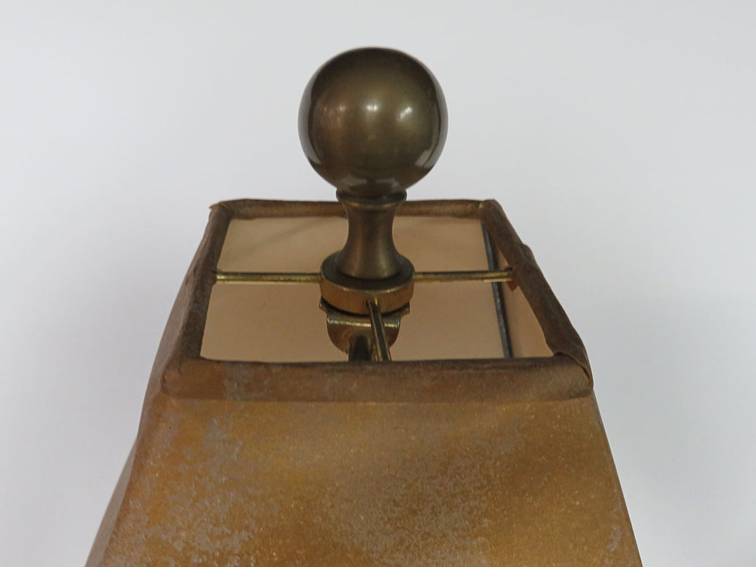 Gold Candlestick Buffet Lamp