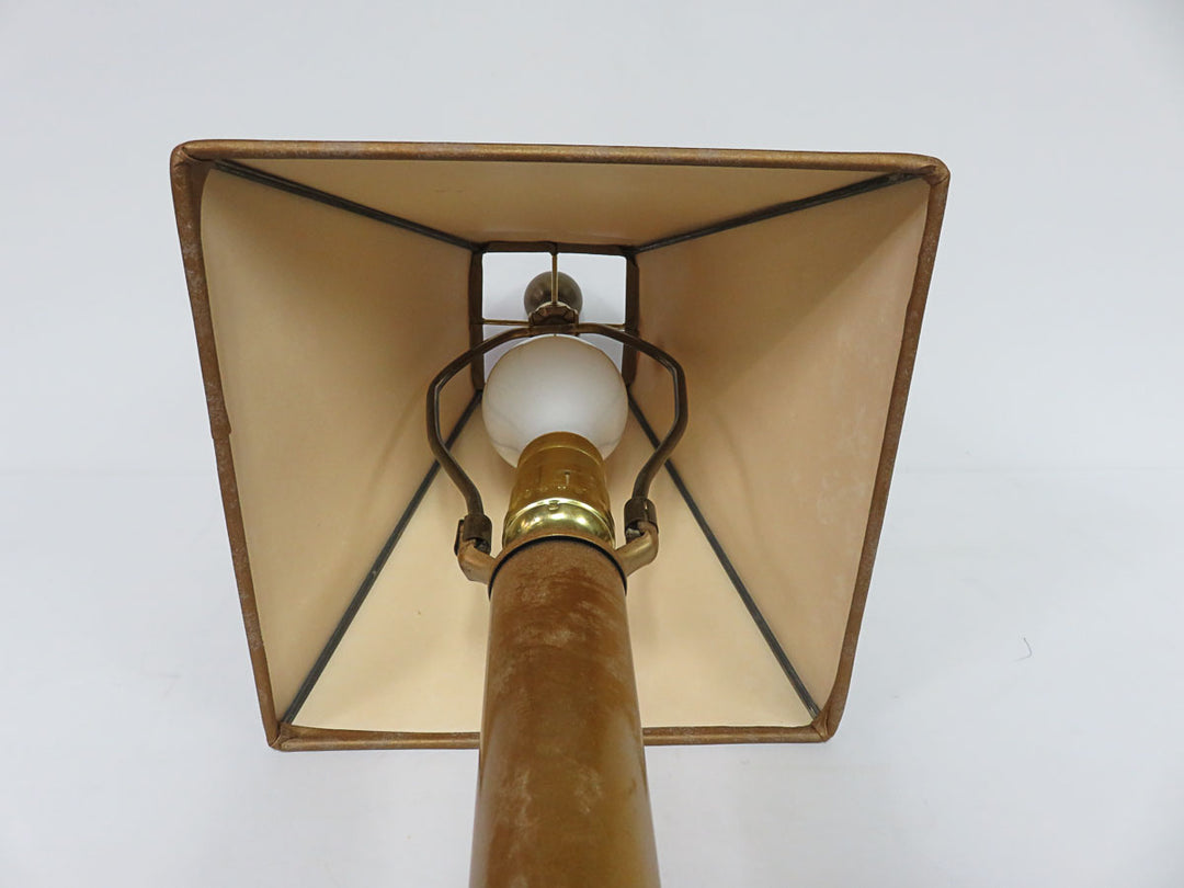 Gold Candlestick Buffet Lamp