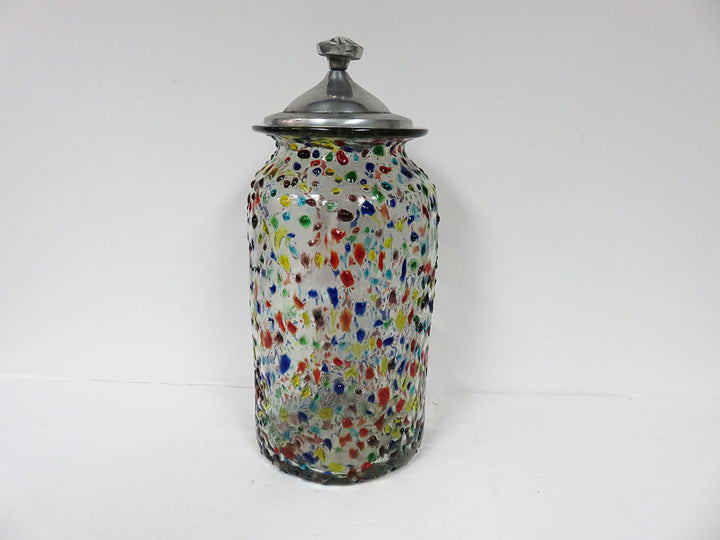 Mexican Confetti Glass Jar