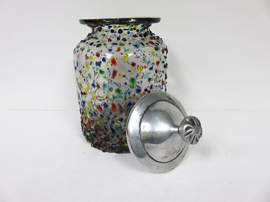 Mexican Confetti Glass Jar