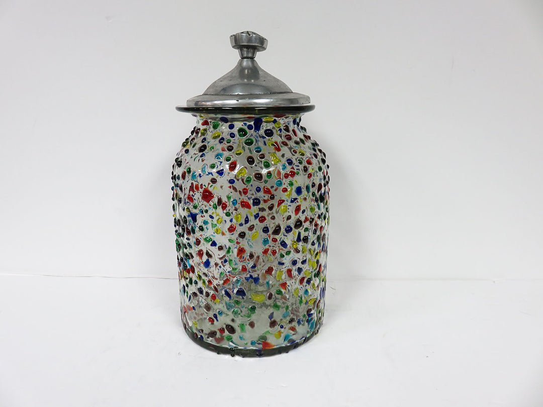 Mexican Confetti Glass Jar