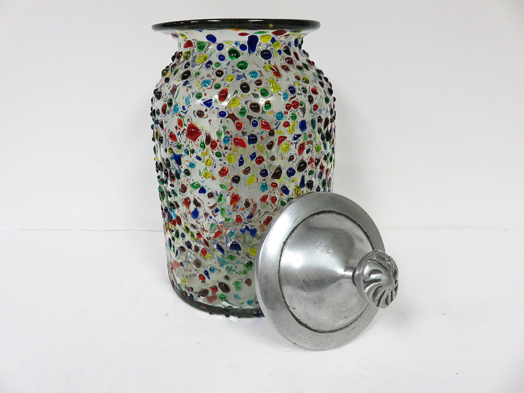Mexican Confetti Glass Jar