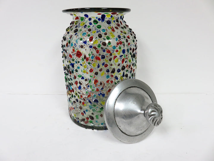 Mexican Confetti Glass Jar