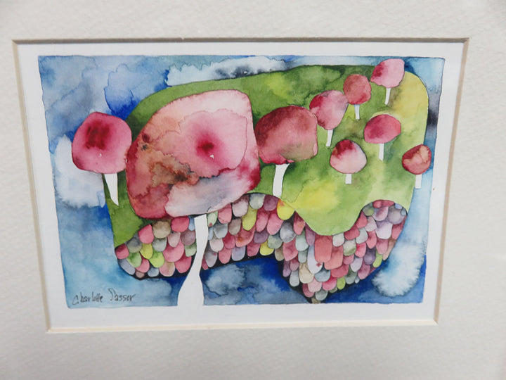 Abstract Original Watercolor