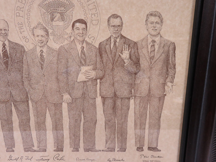 Print of U.S. Presidents