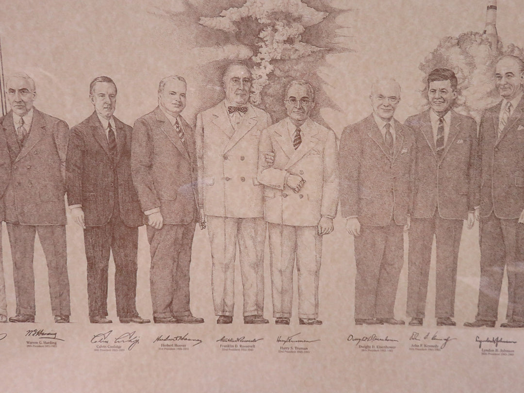 Print of U.S. Presidents