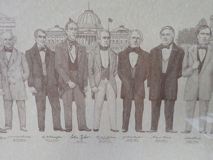 Print of U.S. Presidents