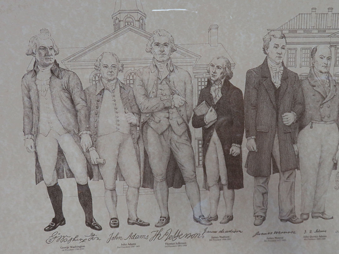 Print of U.S. Presidents
