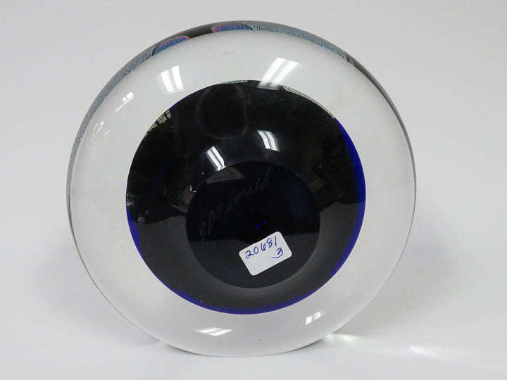 Contemporary Dichronic Cosmic Art Glass