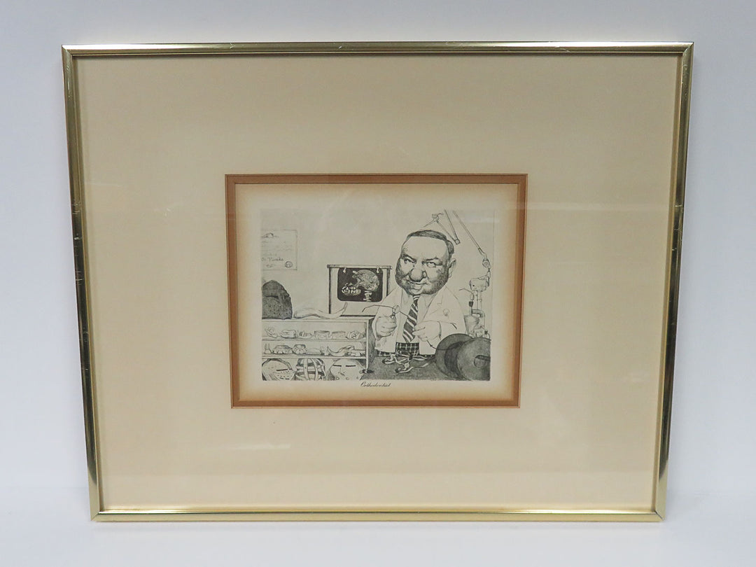 Charles Bragg Orthodontist Print
