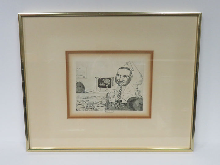 Charles Bragg Orthodontist Print