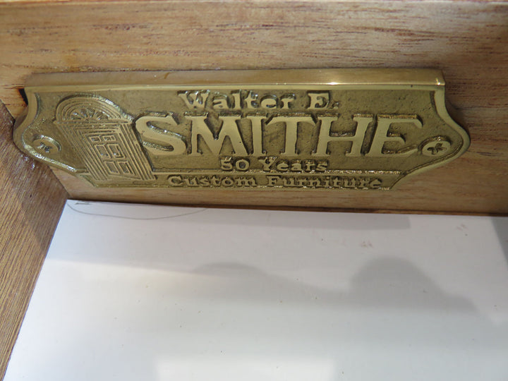 Walter E. Smithe Leather Topped Desk