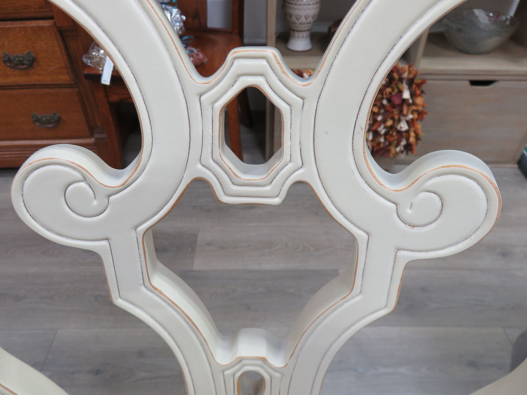 Six Arhaus Chandelier Dining Chairs