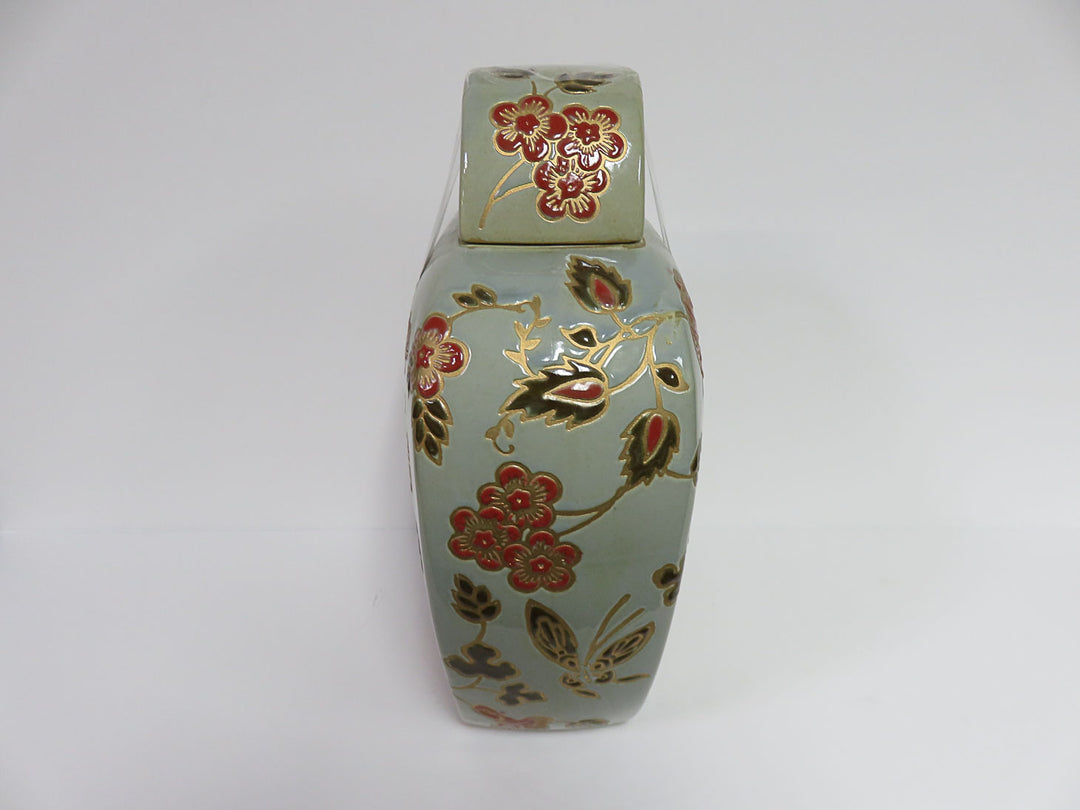 Floral Ginger Jar