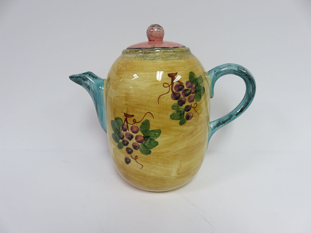 Hand Painted Coffee Pot