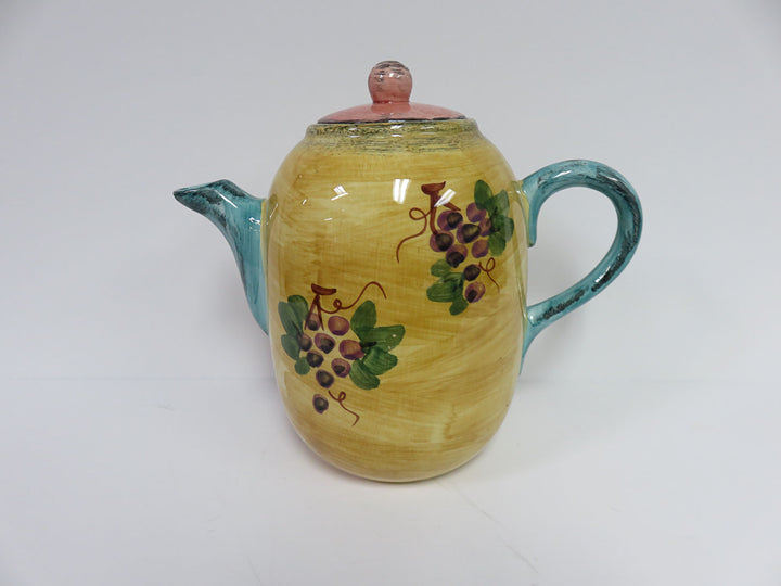 Hand Painted Coffee Pot