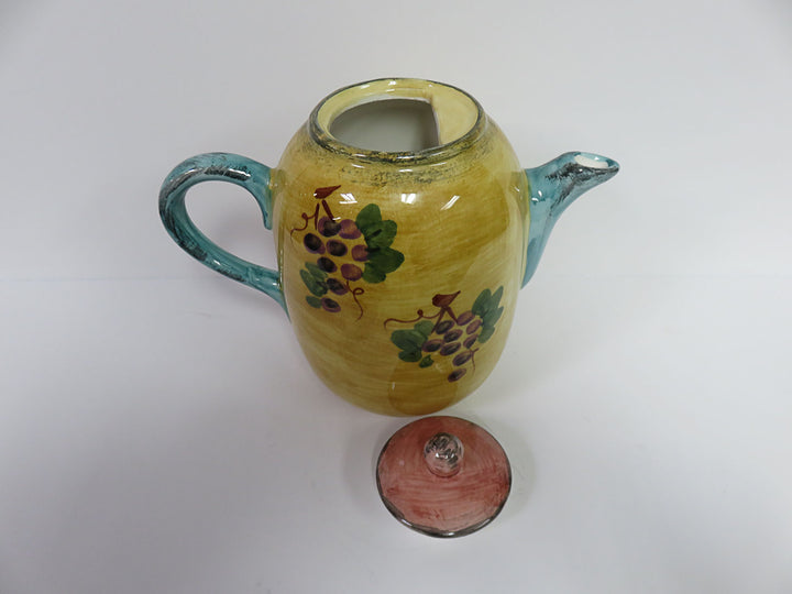 Hand Painted Coffee Pot