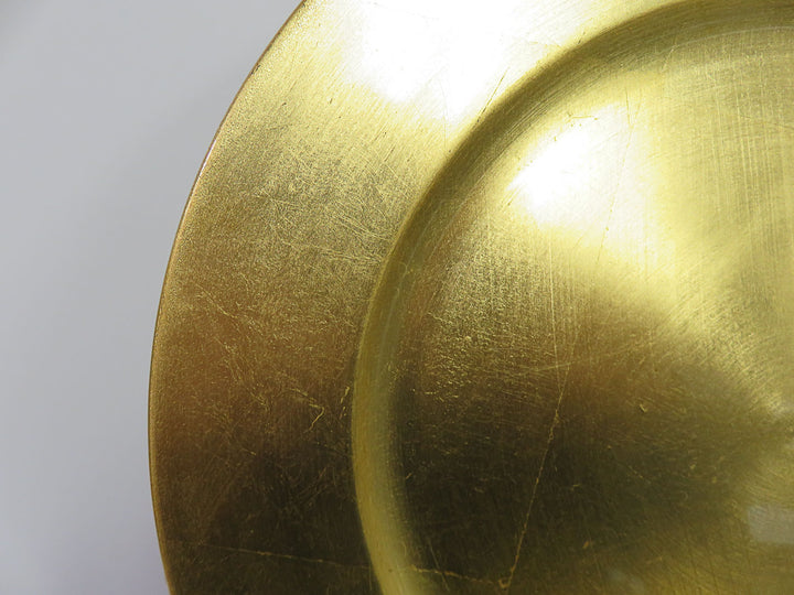 Metallic Gold Chargers