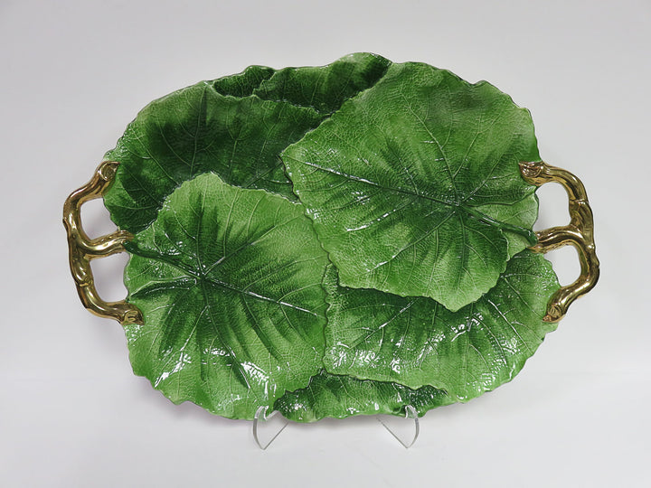 Italian Grape Leaf Platter