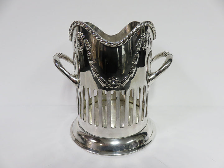 Silverplate Wine Caddy