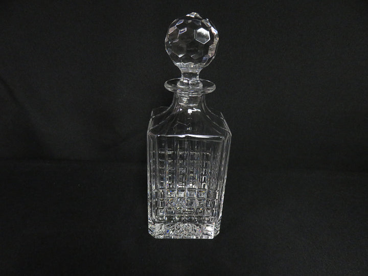 Vintage Tiffany "Plaid" Decanter