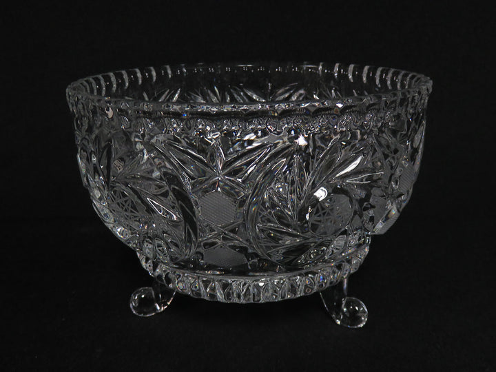 Crystal Footed Bowl