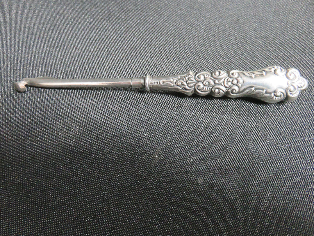 Antique Sterling Button Hook