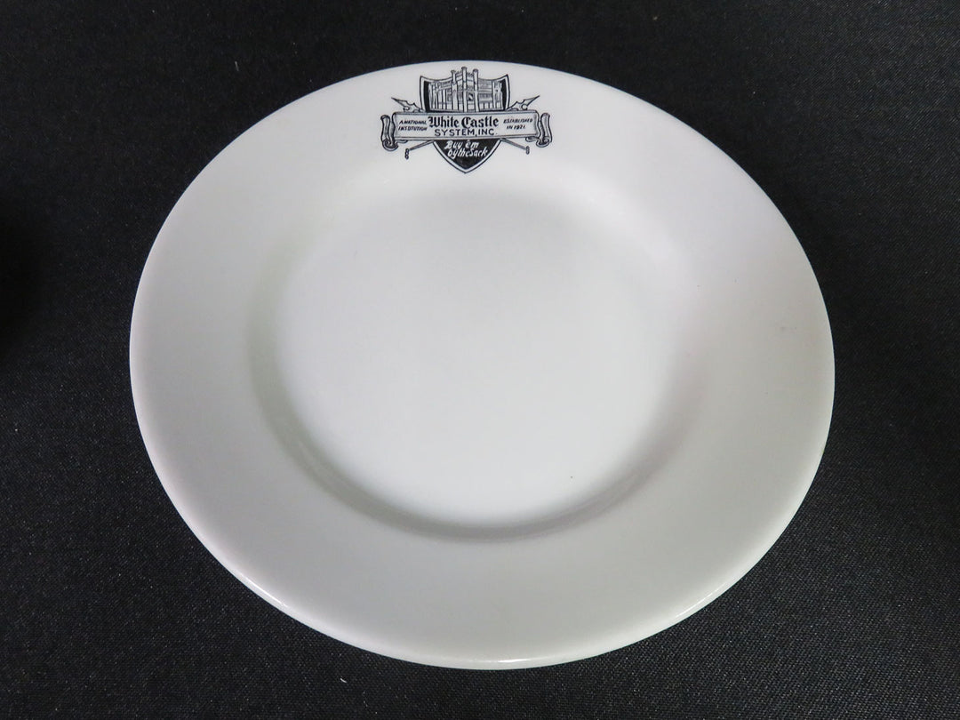 White Castle Advertising Mug & Plate