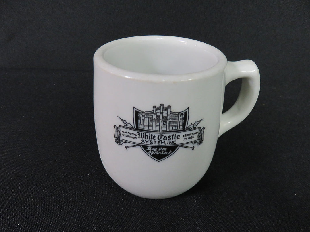 White Castle Advertising Mug & Plate