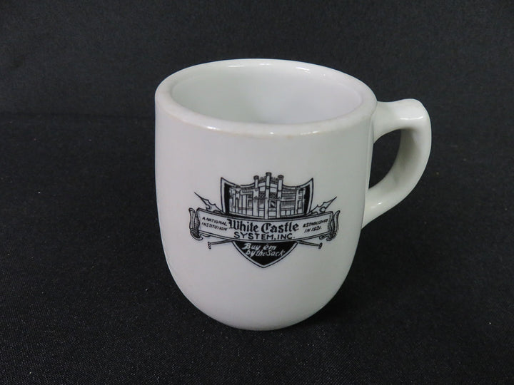 White Castle Advertising Mug & Plate