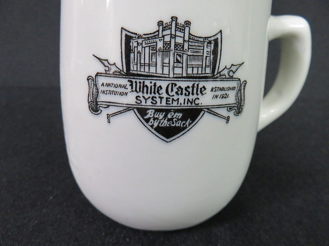 White Castle Advertising Mug & Plate